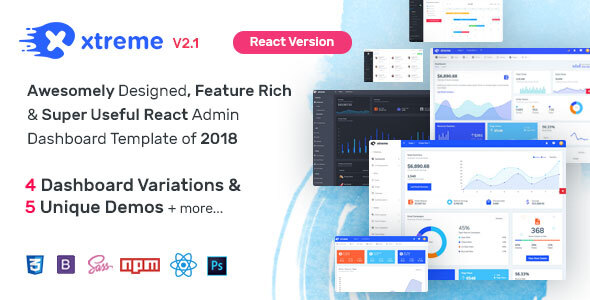 Xtreme React Admin Template