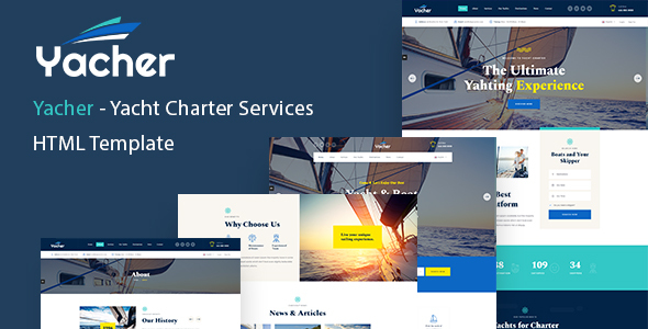 Yacher - Yacht Charter Services HTML Template