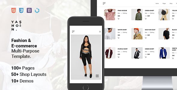 Yashon — Fashion & E-Commerce Multi-Purpose Template