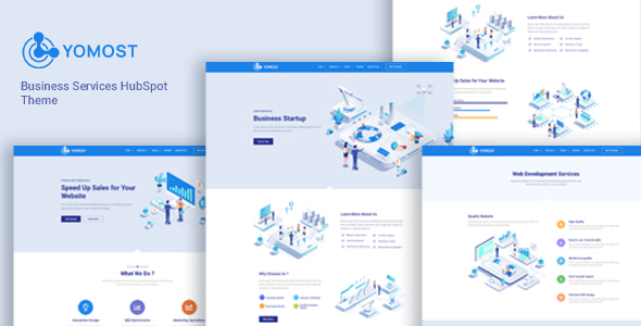 Yomost - Business Services HubSpot CMS Theme