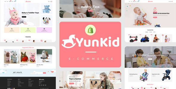 Yunkid - Kids Toys Store Responsive Shopify Theme