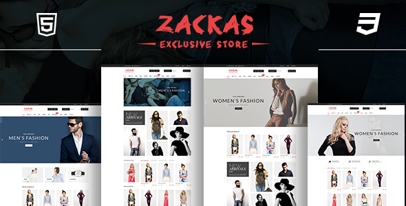 Zackas  - Fashion HTML Template