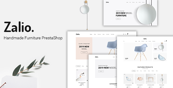 Zalio - Handmade Furniture PrestaShop 1.7 Theme