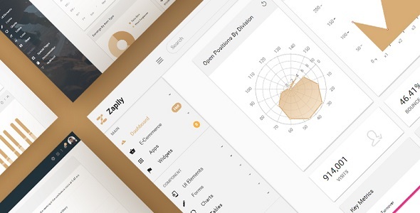 Zapily - Responsive Bootstrap Admin & Powerful UI Kit