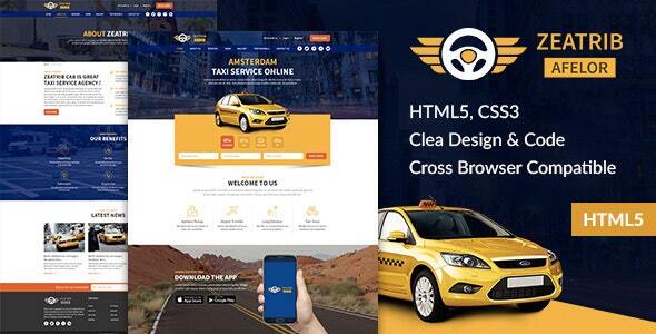 Zeatrib Afelor - Responsive HTML5 Template