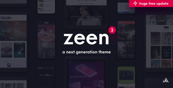 Zeen | Next Generation Magazine WordPress Theme