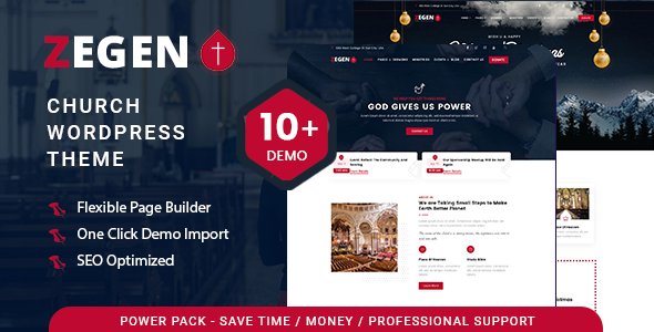 Zegen - Church WordPress Theme