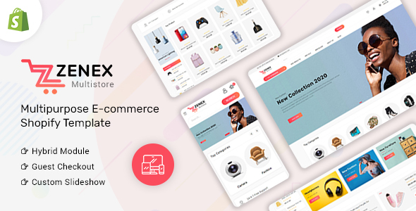 Zenex - Multipurpose E-commerce Shopify Template