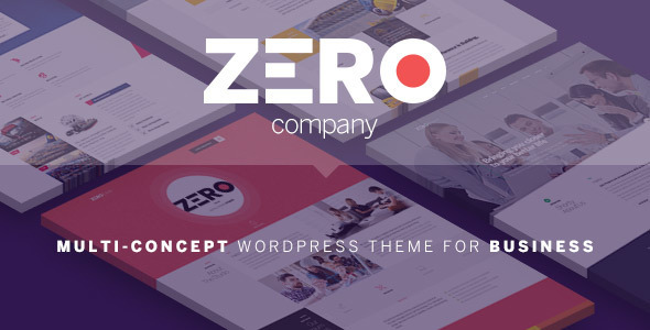 Zero - Corporate Creative WordPress Theme