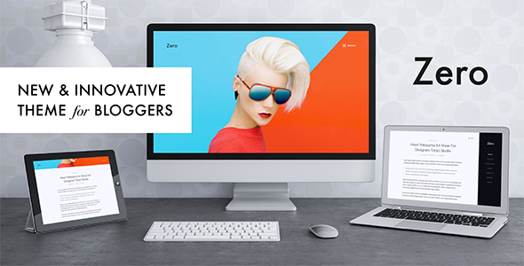 Zero - Responsive Ghost Blog Theme