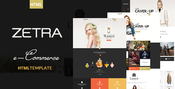 Zetra - eCommerce HTML Template