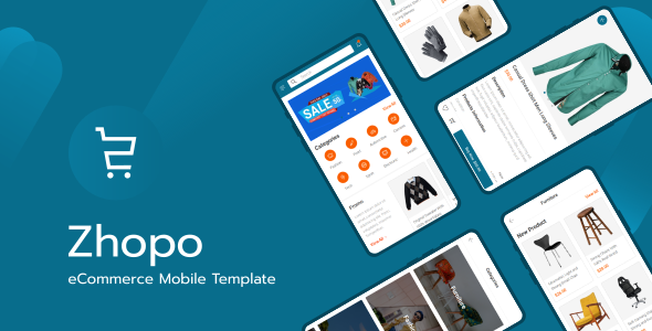 Zhopo - eCommerce Mobile Template