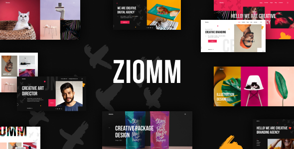 Ziomm - Creative Agency & Portfolio WordPress Theme