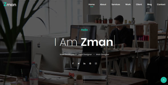 Zman - Personal PortfolioTemplate