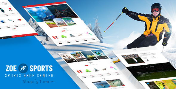 Zoe - Sports Store Shopify Theme