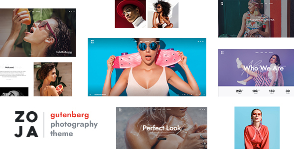 Zoja - Photography WordPress Theme