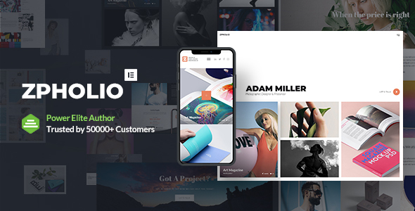 Zpholio - Portfolio WordPress Theme