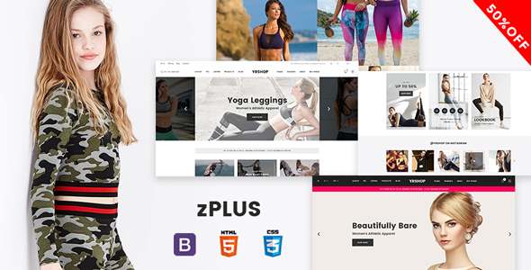 ZPlus - Responsive Ecommerce Html Template