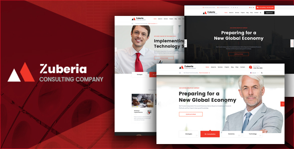 Zuberia - Business HTML Template