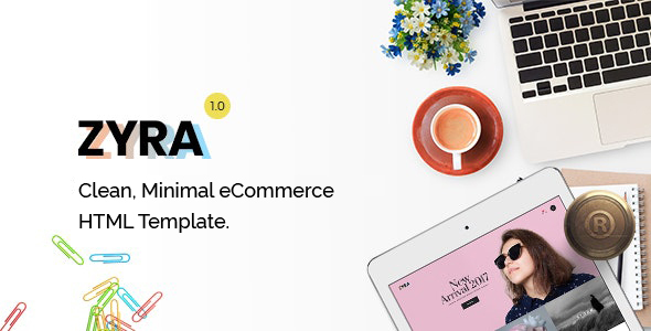 Zyra – eCommerce HTML Template